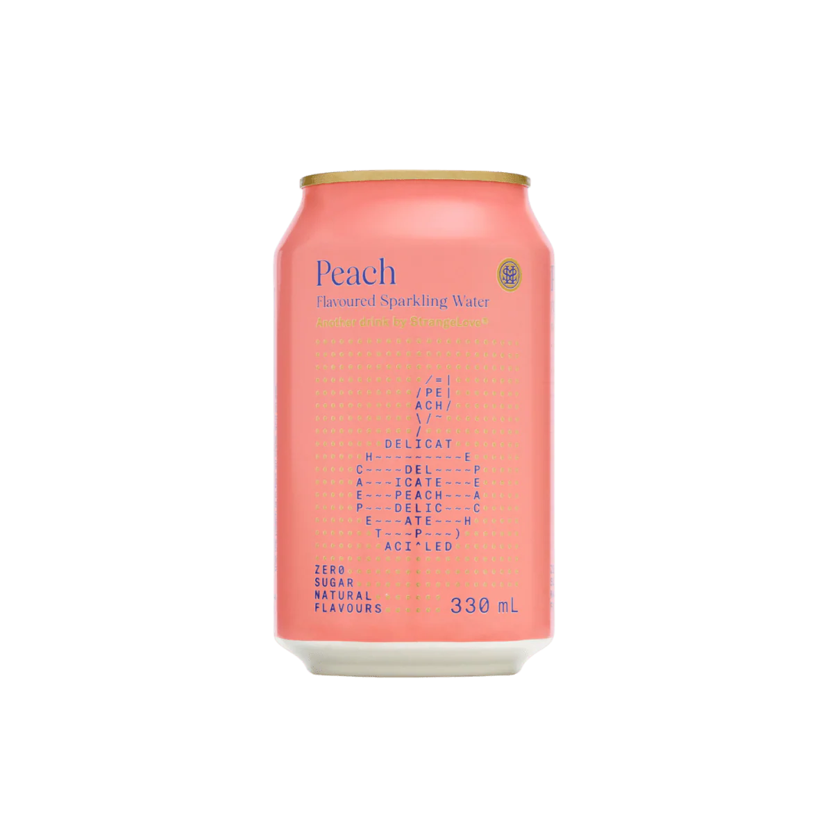 Peach Sparkling Water 330ml x 24 - Image 3