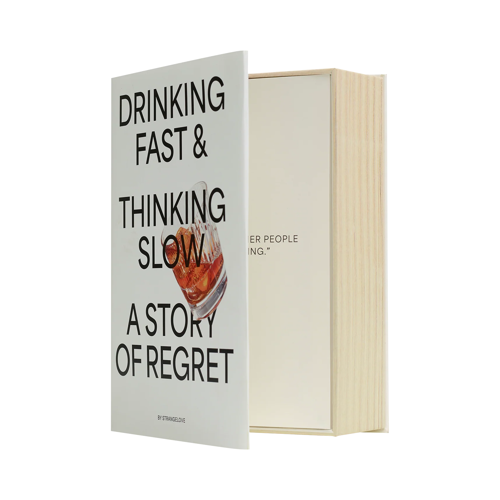 Booze Book Volume 1: Drinking Fast & Thinking Slow