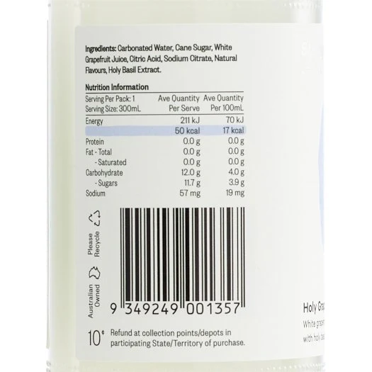 Holy Grapefruit Lo-Cal Soda 300ml x 24 - Image 7