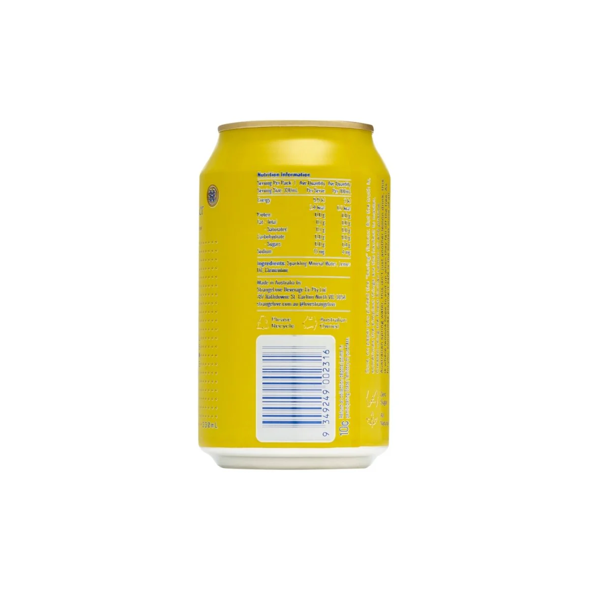 Lemon Sparkling Water 330ml x 24 - Image 4