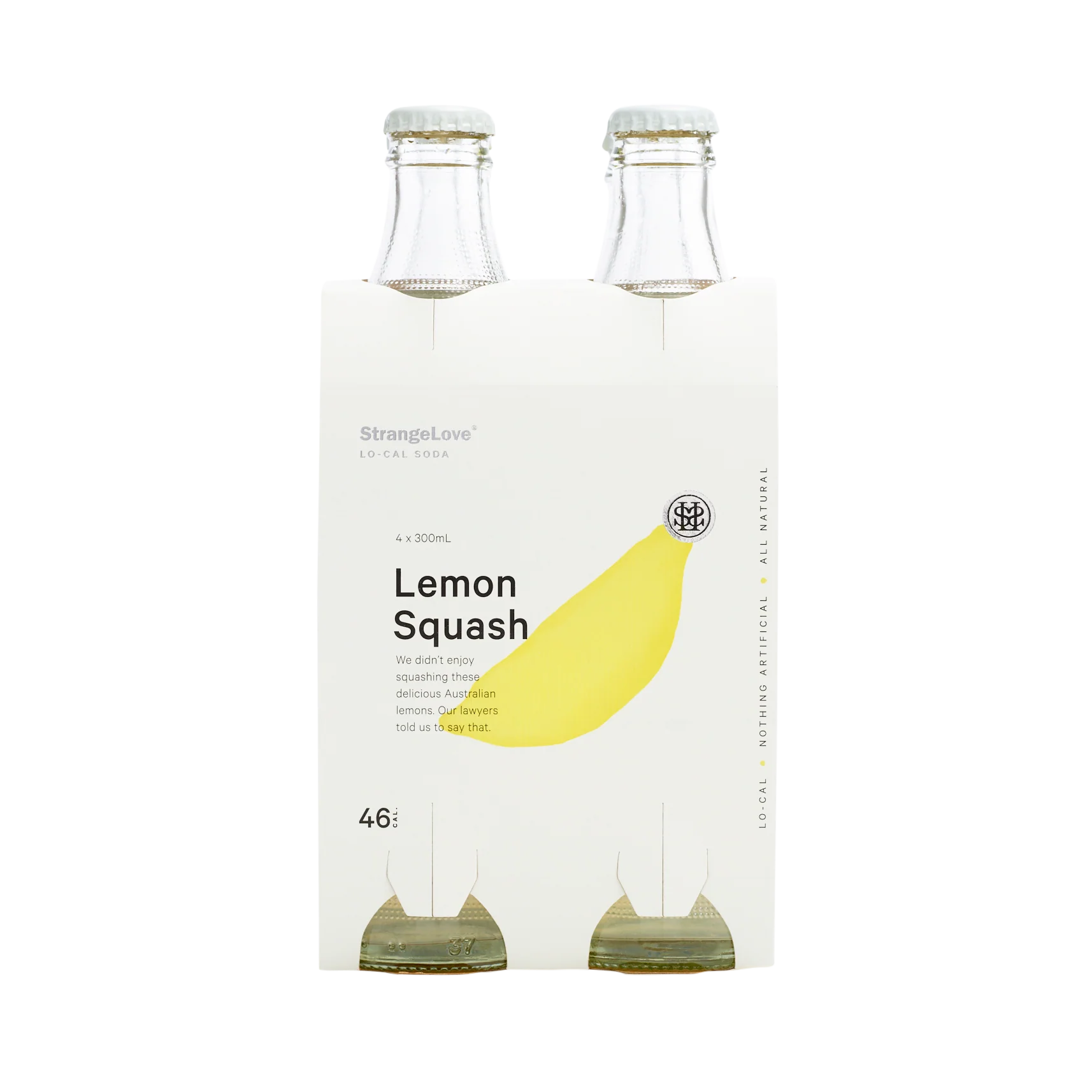 Lemon Squash Lo-Cal Soda 300ml x 24 - Image 3