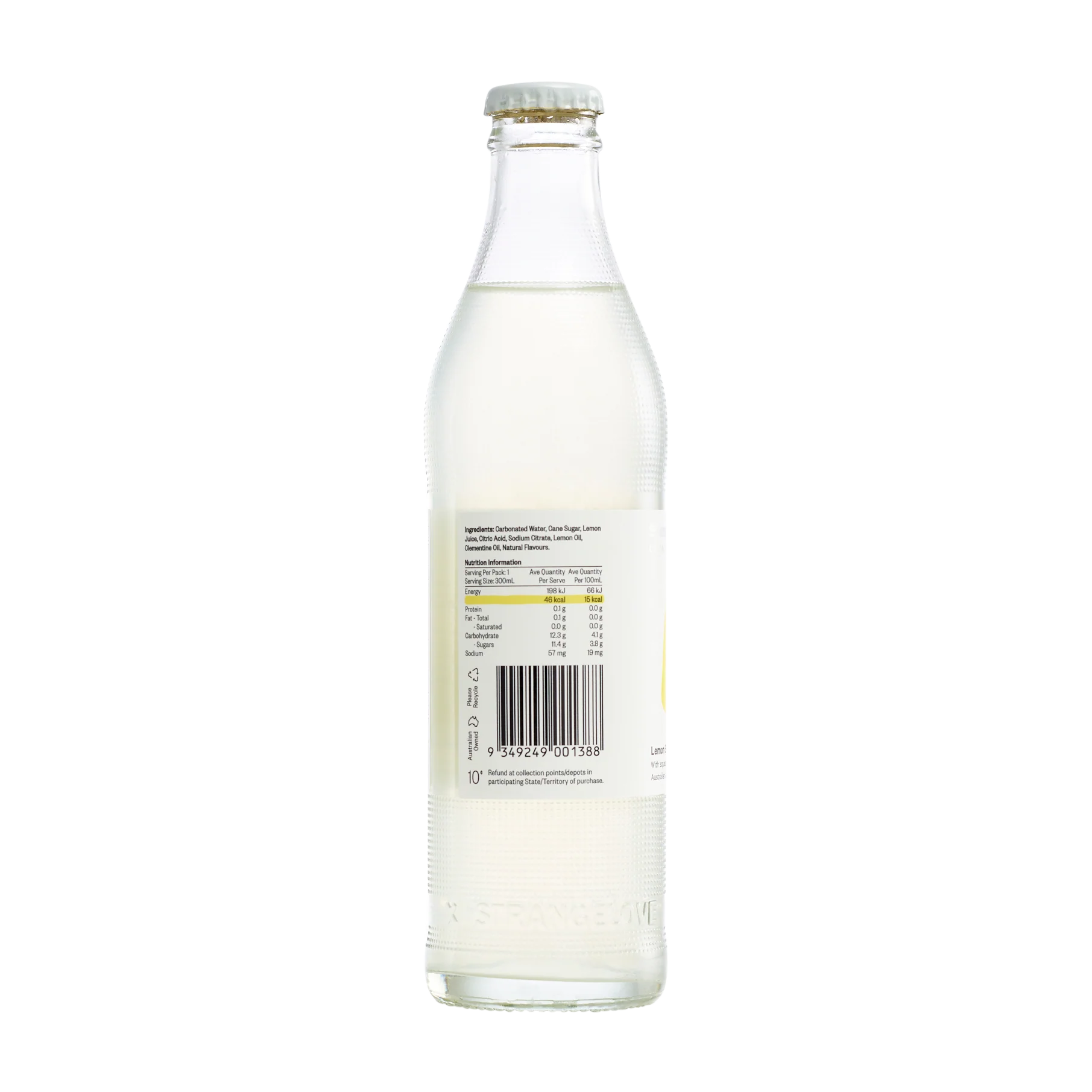 Lemon Squash Lo-Cal Soda 300ml x 24 - Image 6
