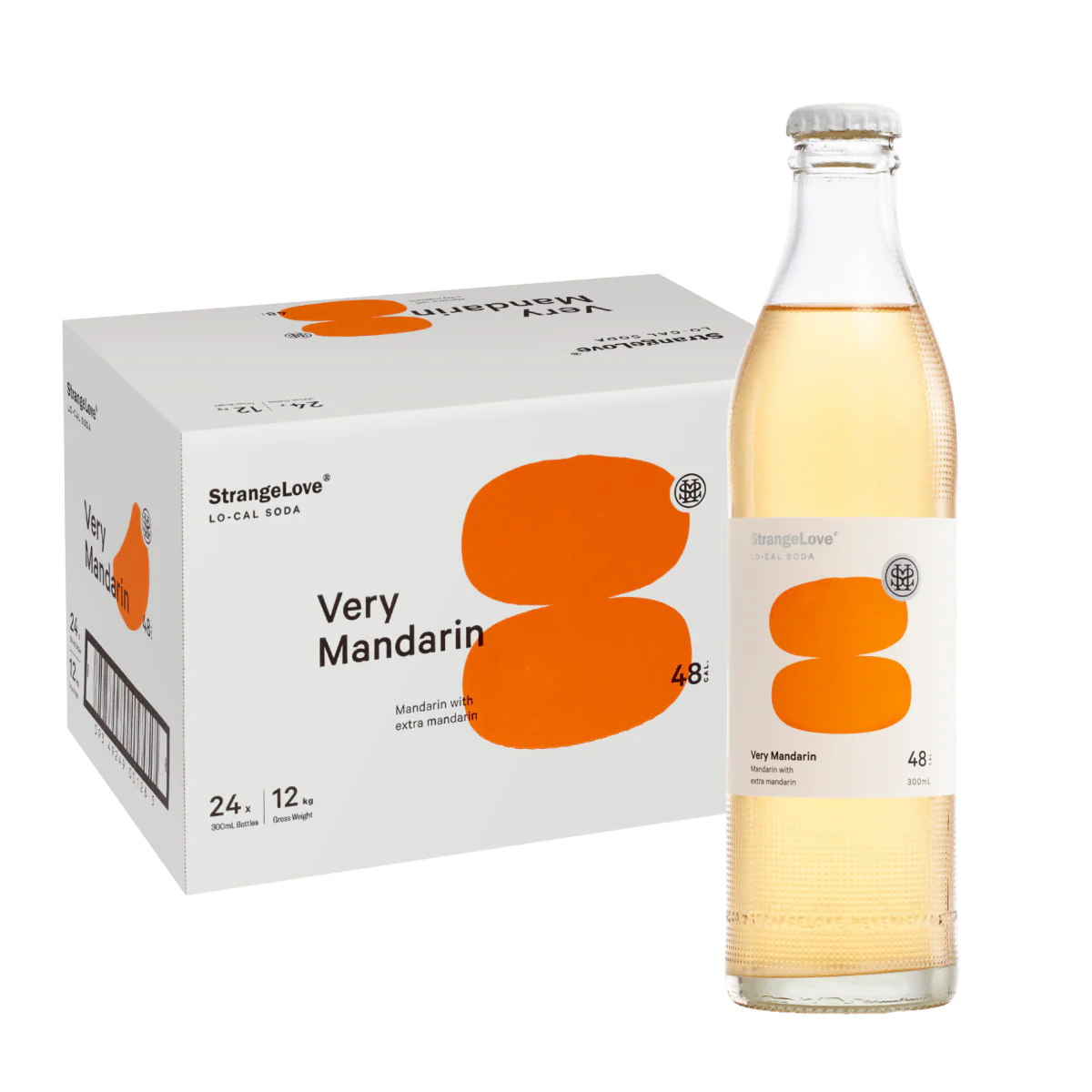 Very Mandarin Lo-Cal Soda 300ml x 24 - Image 4
