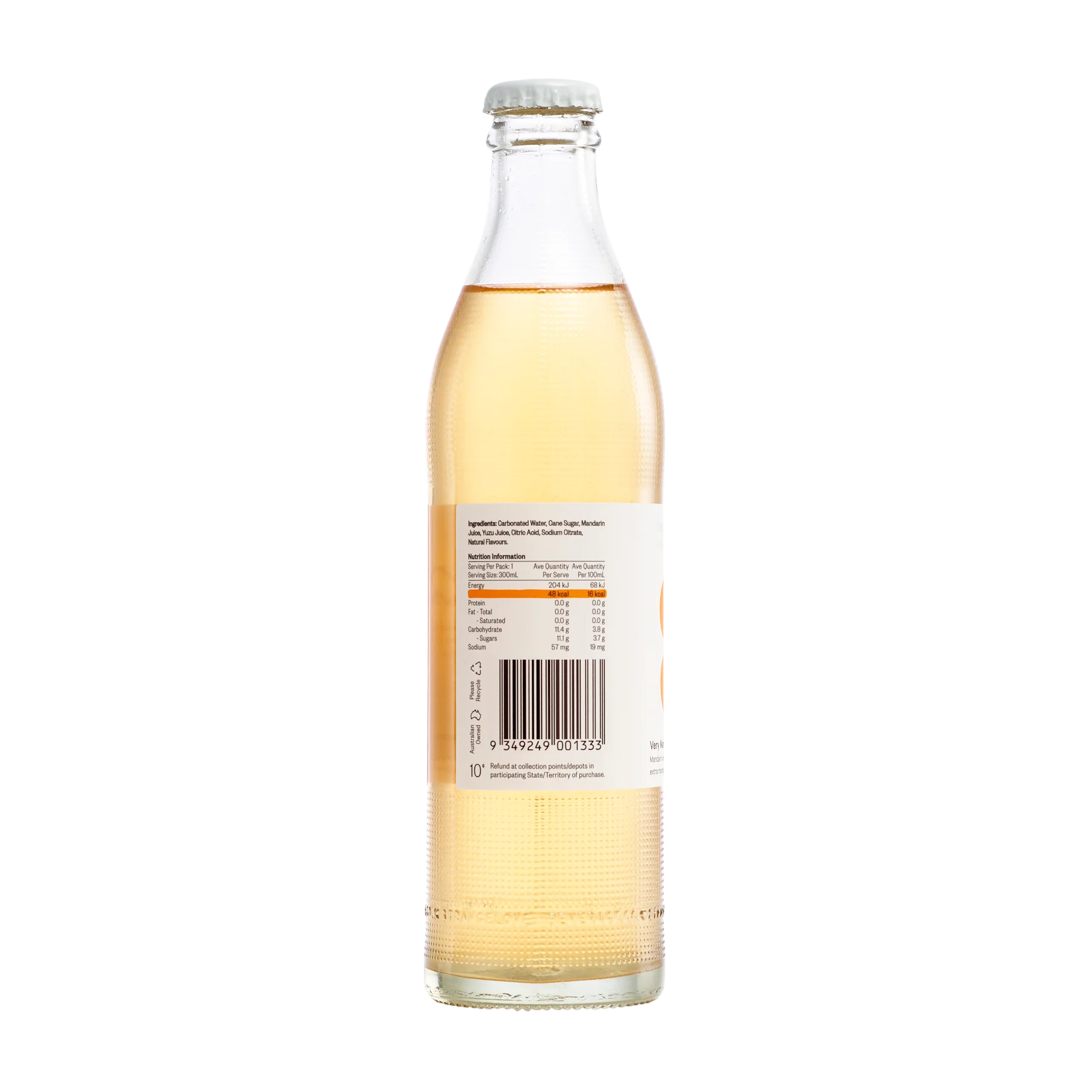 Very Mandarin Lo-Cal Soda 300ml x 24 - Image 7