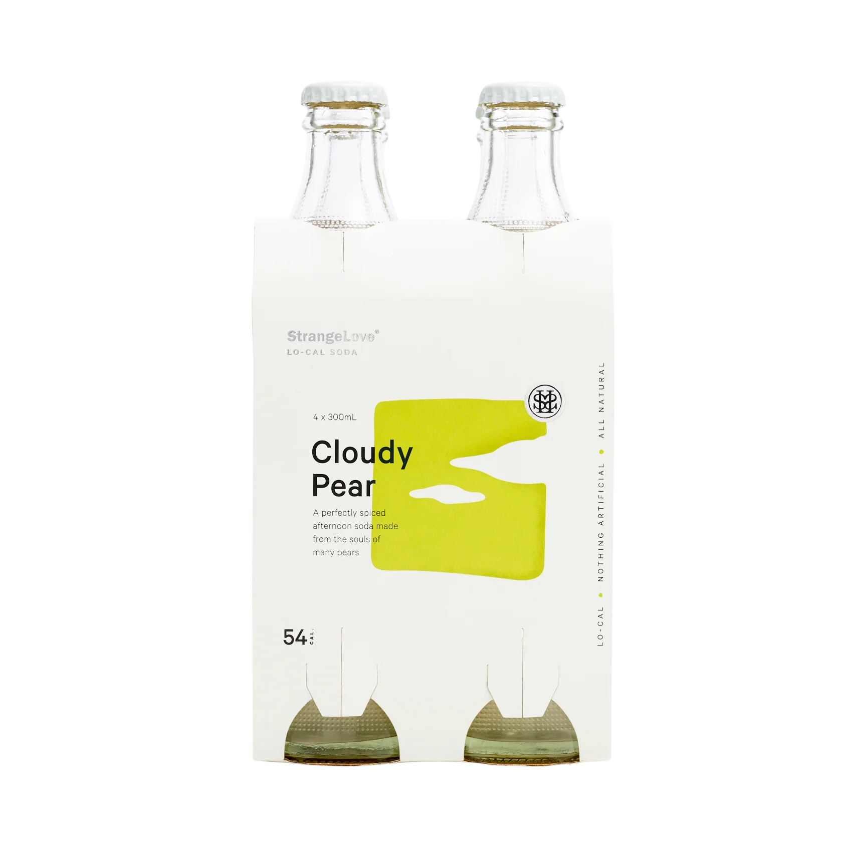 Cloudy Pear & Cinnamon Lo-Cal Soda 300ml x 24 - Image 3