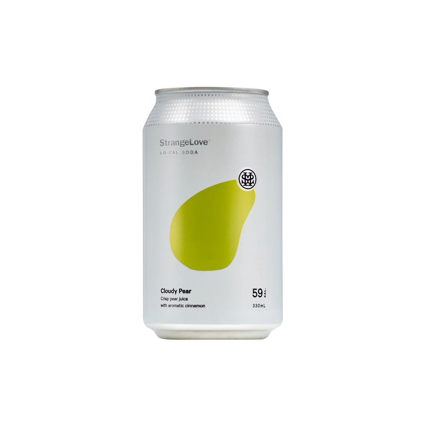 Cloudy Pear & Cinnamon Lo-Cal Soda 330ml Cans x 24 - Image 4