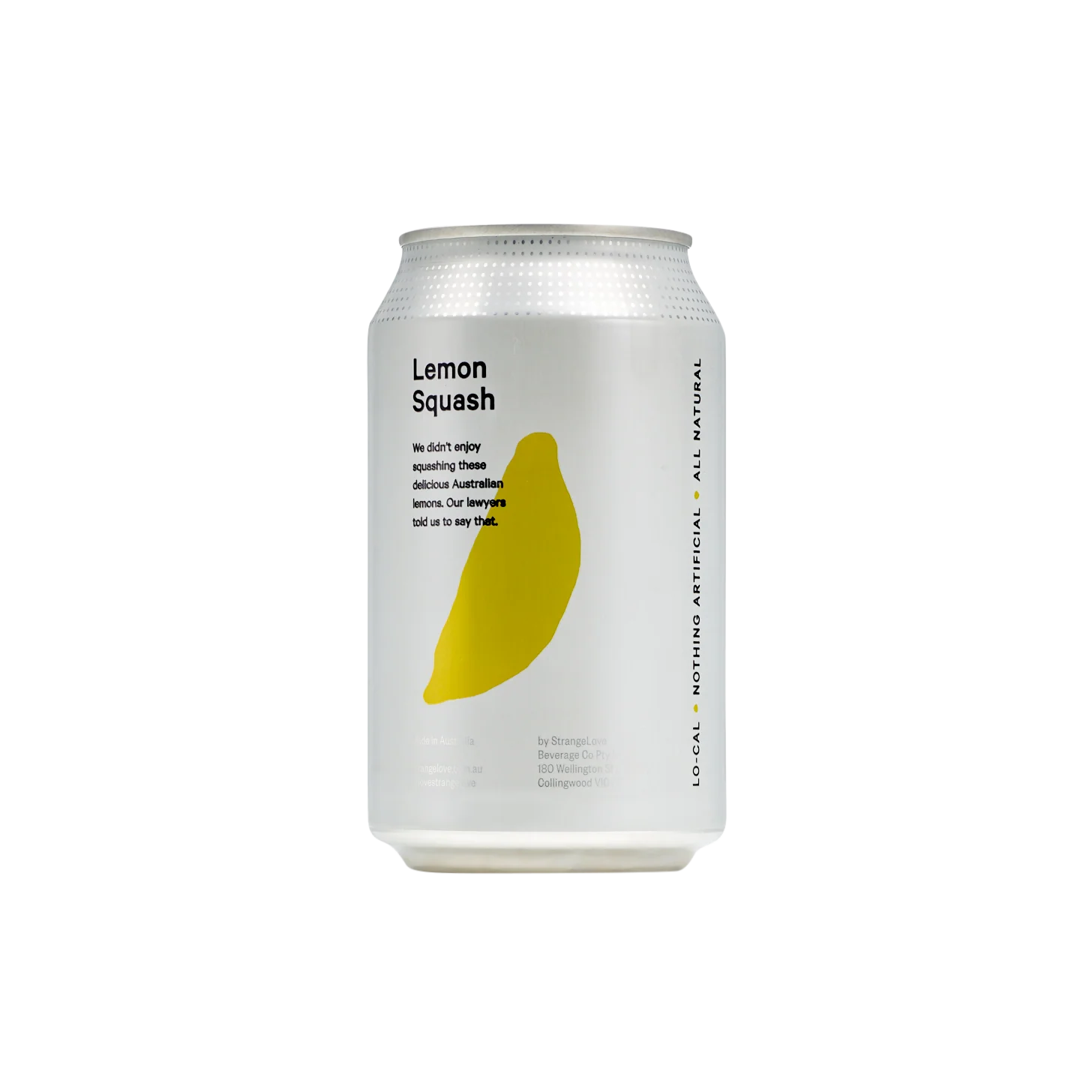 Lemon Squash Lo-Cal Soda 330ml Cans x 24 - Image 6