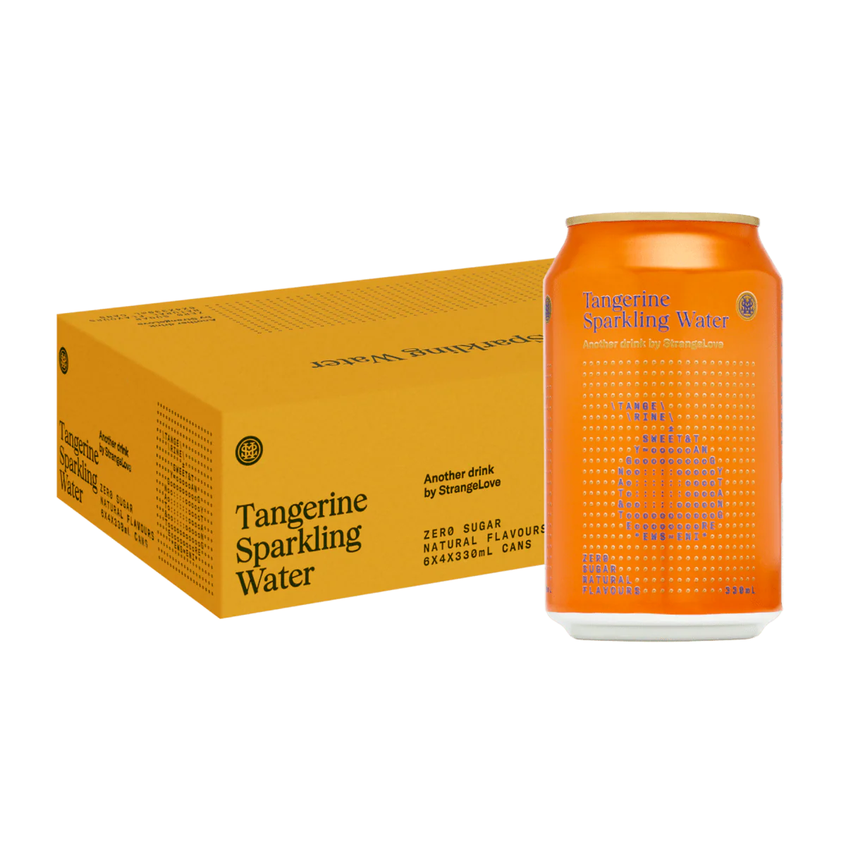 Tangerine Sparkling Water 330ml x 24 - Image 5