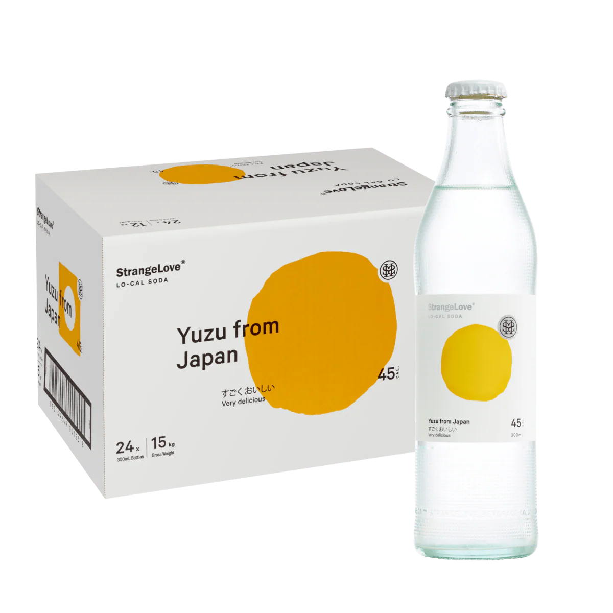 Yuzu Lo-Cal Soda 300ml x 24 - Image 8